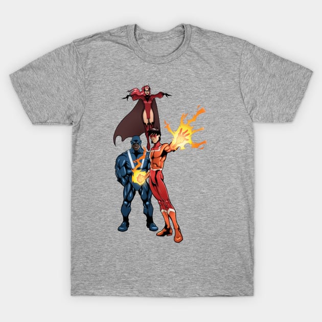 Hero: 9 to 5 Heroes T-Shirt by OrangUtanComics